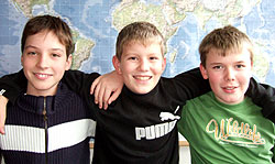 Tim, Michael, Leon