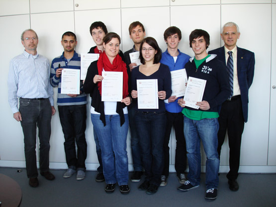 CAE Gruppe + Schulleiter + G. Rossin