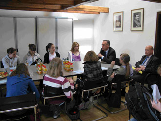 Beim Gespräch