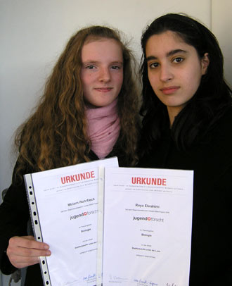 Miriam (links) und Roya