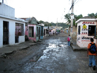 Eine tpische Straße
